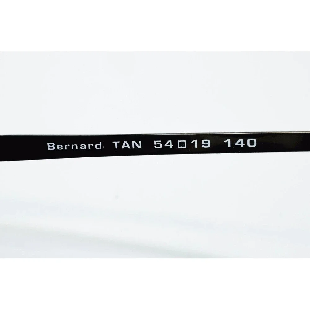 Van Heusen Eyeglasses Mens Black Bernard TAN Square Full Rim 54-19-140
